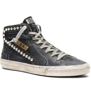 NEW in box, never worn Golden Goose Slide High Top Black Size 9